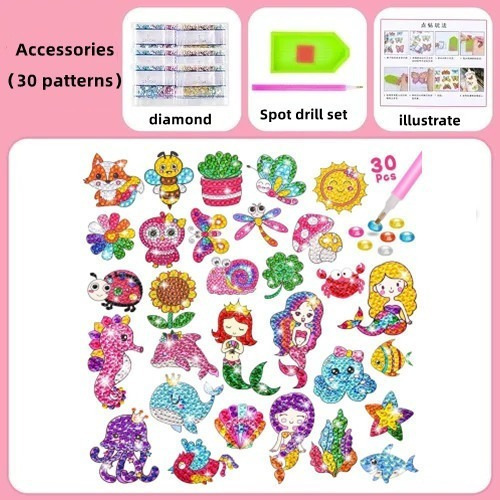 Set De Cuadros Infantiles Con Diamantes En 5d Make V