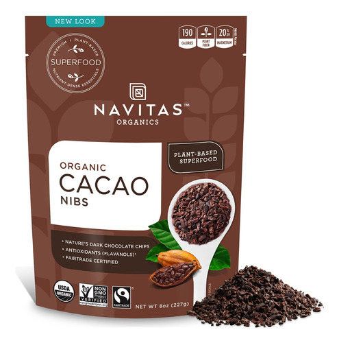 Trocitos De Cacao Navitas Naturals Organic