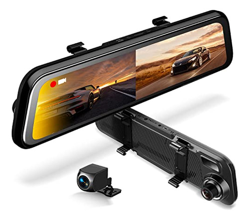 M2 Smart Bsd Adas Dual Mirror Dash Cam 1080p (frontal+t...