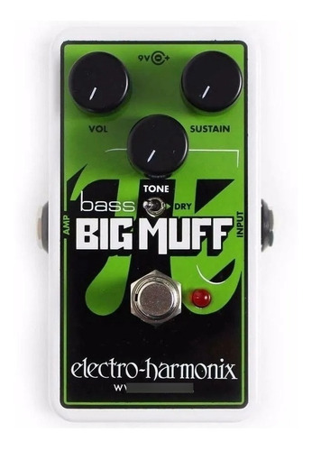 Pedal Distorsión P/bajo Electro Harmonix Nano Bass Big Muff