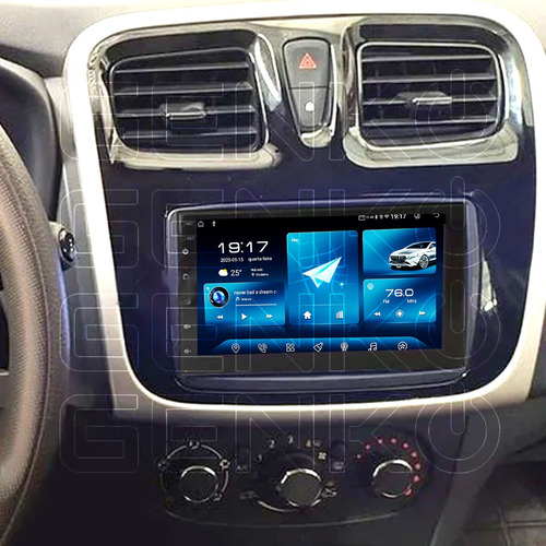 Kit Multimidia Com Android Sandero 7pol Carplay Kit Completo