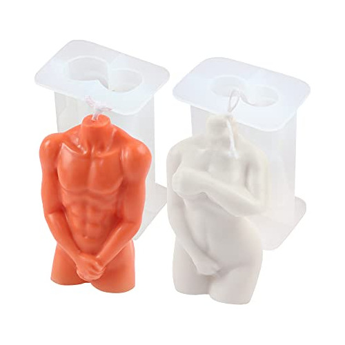 Resin Art 3d Body Stand Mold Diy Sexy Model Body Candle Mold