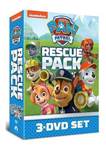 Dvd De Paquete De Rescate De La Patrulla Canina