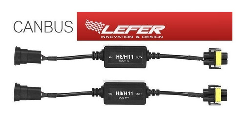 Imagen 2 de 4 de Emulador Cambus Para Cree Led X Cancela Error H4 Alta Y Baja