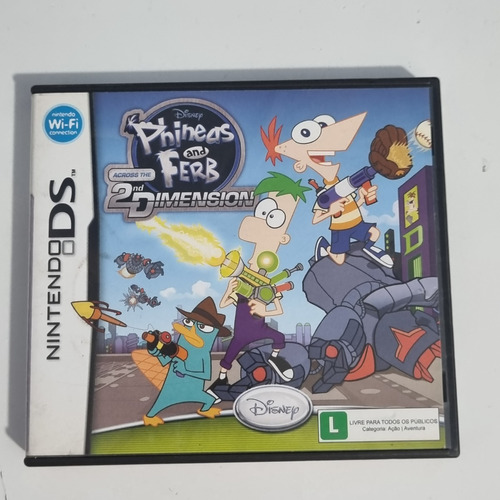 Phineas And Ferb Across The 2nd Dimension - Nintendo Ds