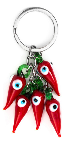Chaveiro Pequeno, Personalidade Elegante, Red Pepper Chili C