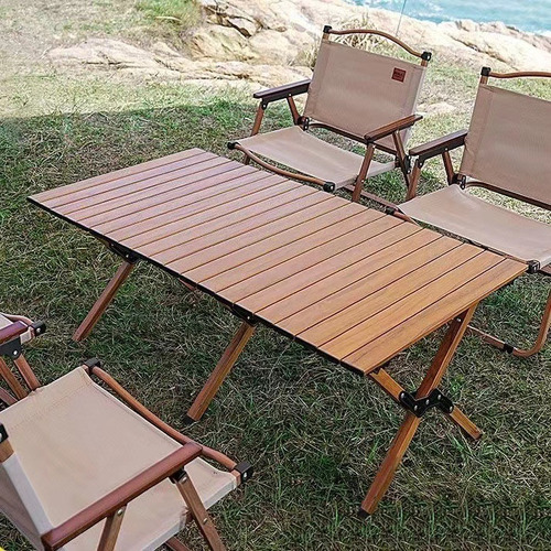 Mesa Y Sillas Plegables Para Acampar Al Aire Libre