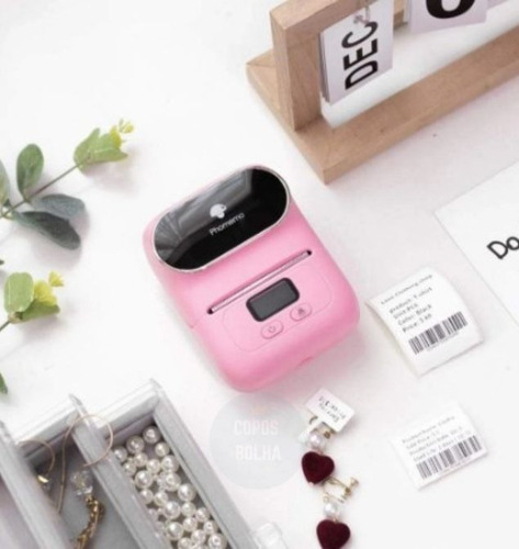 Mini Impressora Térmica Etiqueta Phomemo Bluetooth M110