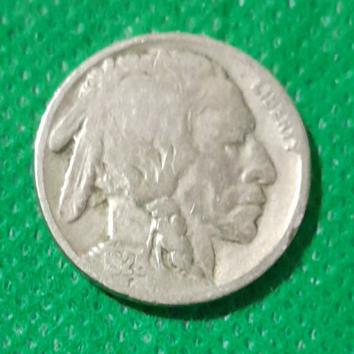 Moneda De 5 Centavos Bufalo, Eeuu, Año 1926