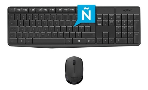Imagen 5 de 9 de Kit Teclado + Mouse Logitech Mk235 Inalambrico Wireless Usb