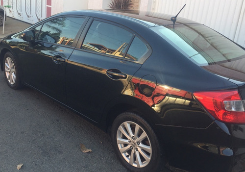Honda Civic Lxr 2014 Preto Automáticp