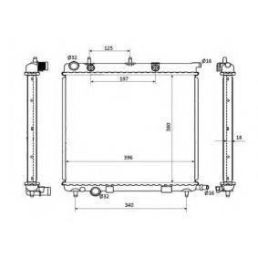 Radiador Motor Citroen C2 / C3 1.4 16v 2005 - 2009