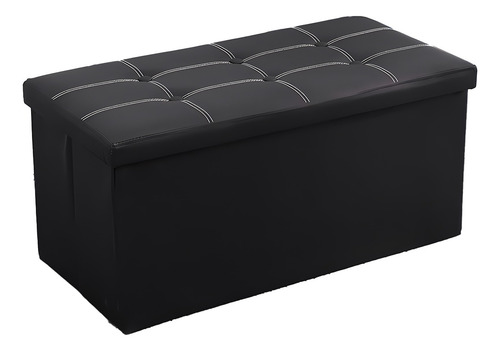 Banco Plegable Taburete Otomano De Almacenamiento Con Tapa