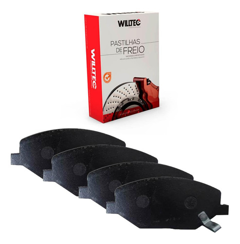 Kit Pastilha Freio Range Rover 2010 A 2017 Traseira Girling