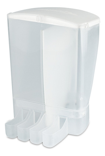 12un - Dispenser De Sementes 4 Bicos Com Divisória (200ml)