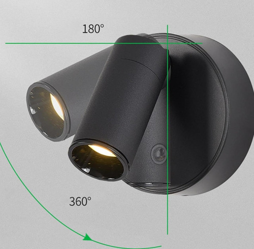 Aplique Lampara De Pared Dormitorio Recargable 360° Magnetic