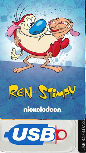 Ren Y Stimpy Serie Completa Latino Usb