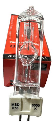 Foco Msr 575/2 Lampara Descarga Msd 575w Gx9.5 8000k