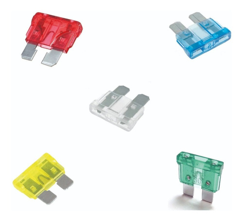 Kit De Fusibles Automotrices Con Caja 100 Pz