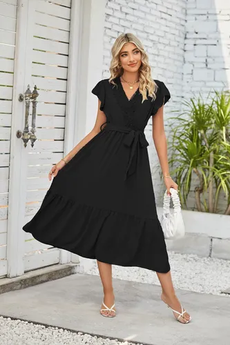 Vestidos de fiesta cortos con encaje sale
