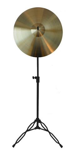 Timbaleta Aro Macizo Acero Pyp + Platillo Pie Bloque Palillo