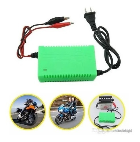 Cargador Baterias 12v Rapido  220v  Motos/ E-shop