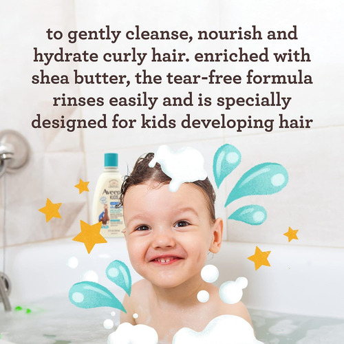 Aveeno - Shampoo Para Cabello Rizado Para Niños 354ml