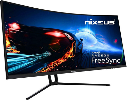 Nixeus Nx-edg34s Curvo Ultrawide Monitor 144hz 1ms 34-in