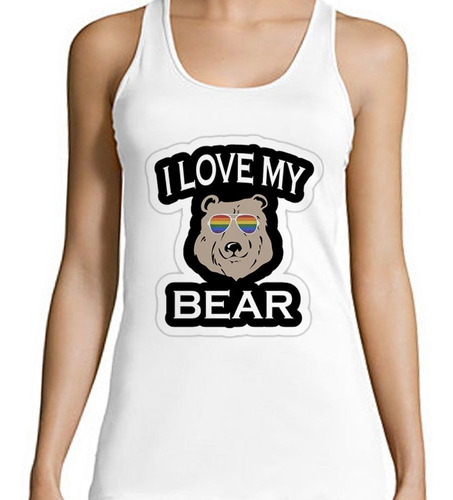 Musculosa I Love My Bear Oso Gay Lentes