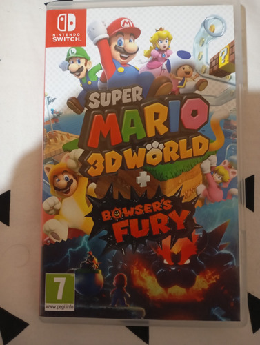 Juego Nintendo Switch Super Mario 3d World + Bowsers Fury (Usado)