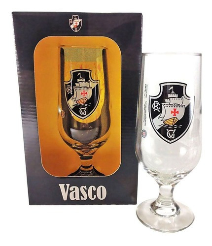 Taça De Cerveja Do Vasco Da Gama 300 Ml Caixa Personalizada