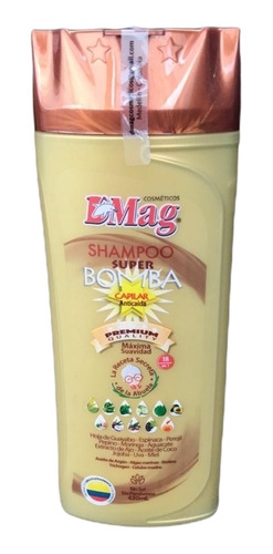 Shampoo Súper Bomba Capilar Anticaida Dm - mL a $82