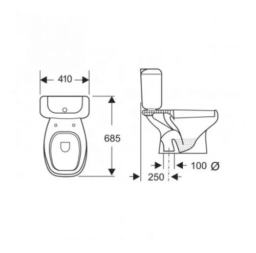 Tapa Inodoro para Roca Mónaco Madera Laqueada