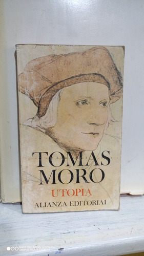 Libro Utopía. Tomas Moro. Editorial Alianza