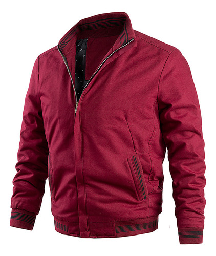 Chaqueta Bomber De Primavera Para Hombre, Abrigos Ajustados