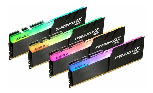 32 Gb Ram Gskill Trident Z Rgb (4x8gb) A 3600mhz