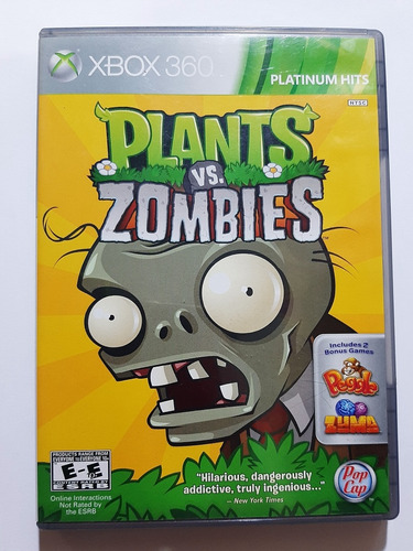 Plants Vs Zombies Xbox 360 Original