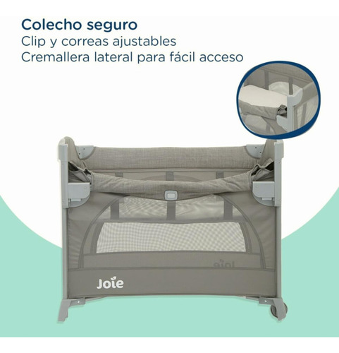 Joie Cuna Para Bebe Y Cambiador Para Bebe Kubbie Sleep |