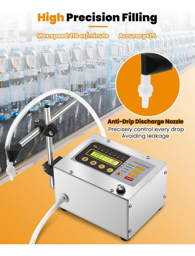 Máquina Llenado Botellas 60 A 3500 Ml Control Digital