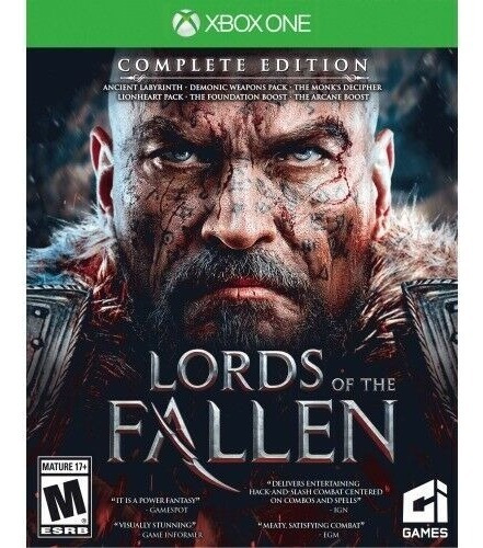 Lords Of The Fallen Xbox One Complete Edition Fisico Nuevo 