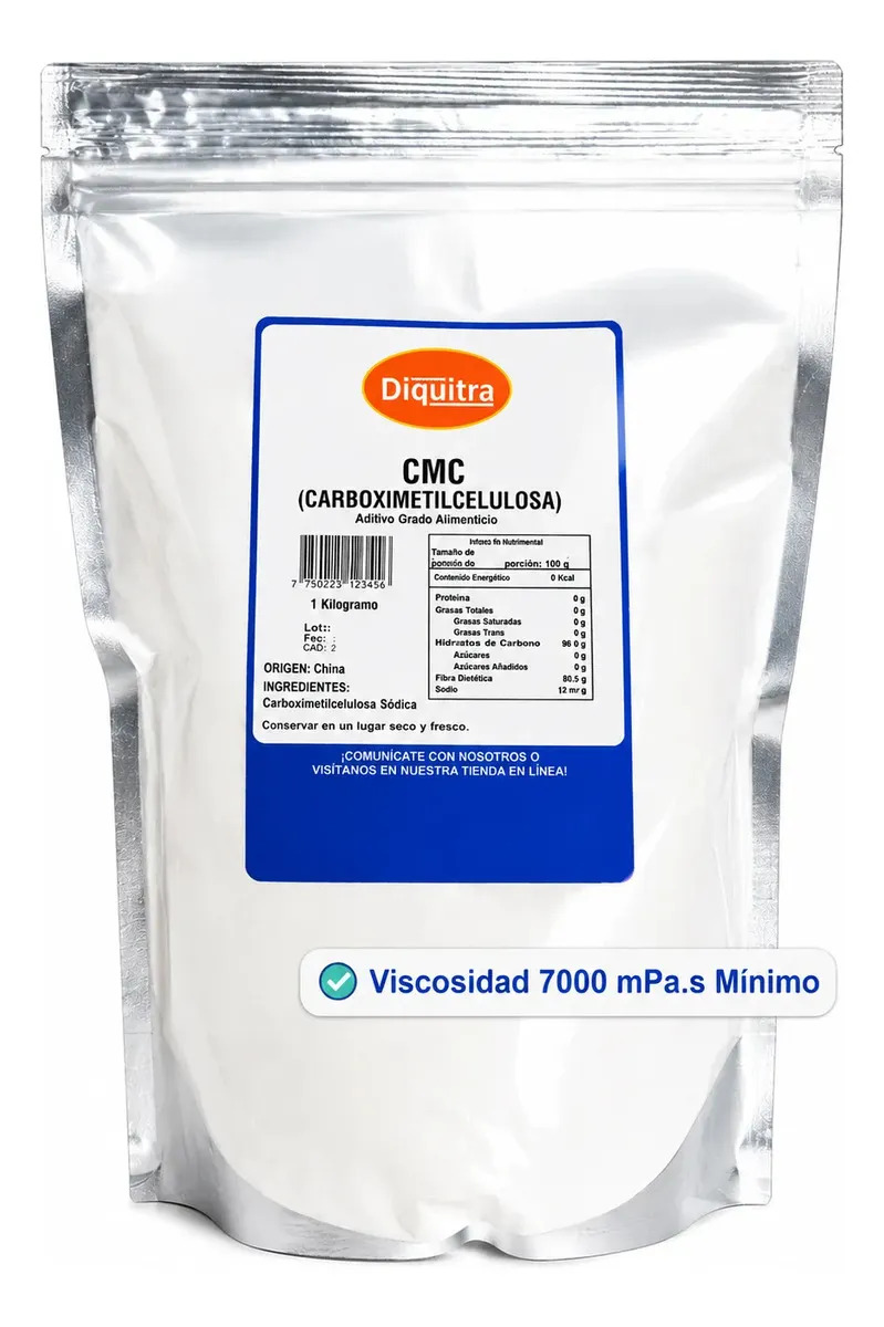 Cmc Carboximetilcelulosa 1 Kg