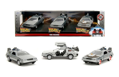 Jada 33399 1:32 Hwr Back To The Future 3 Pack