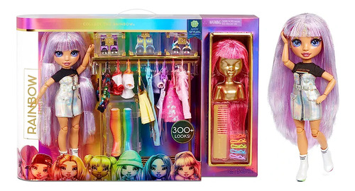 Rainbow High Muñeca Avery Styles Fashion Estudio.