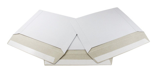 Hgp 6  X 8  15 Color Blanco Keep Flat Carton Para Envio