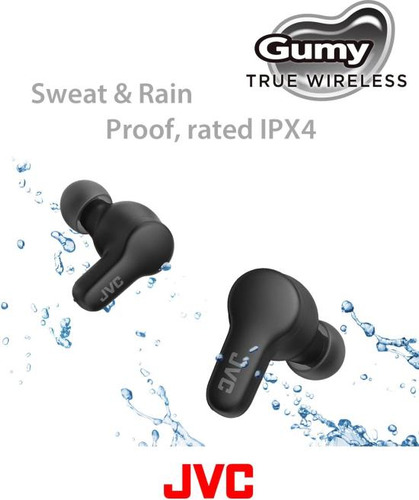 Jvc New Gumy True Wireless Earbuds, Batería De Larga Duració
