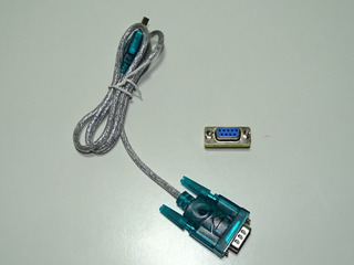 Cable Adaptador Usb A Serial Rs232 Db9 0.8mt Hl-340 