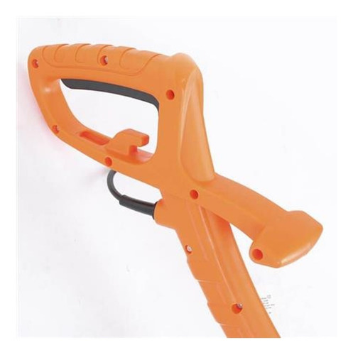 Imagen 2 de 2 de Bordeadora Eléctrica Daewoo 300w Ancho De Corte 22cm Liviana Color Naranja