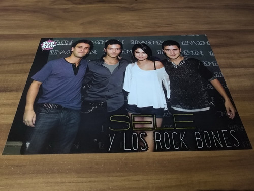(mp393) Selena Gomez & Rock Bones * Mini Poster 29 X 21