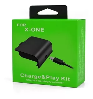 Bateria Com Cabo Carregador Para Controle Xbox One Charge