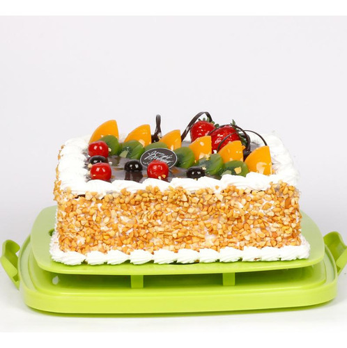 Bh Para Contenedor Para Transportar Tartas Con Tapa Y Asa,